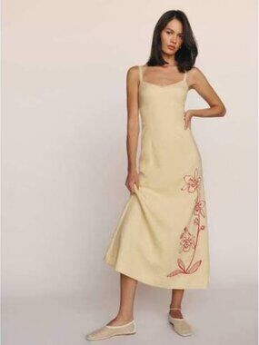 puff sleeve cotton midi dress Azeeza Women's Rory Gingham Puff-Sleeve in Tea Pink Gingham Size Medium formal prom dress friendly Color Womens Dresses Puff Sleeve Size:US 24 W